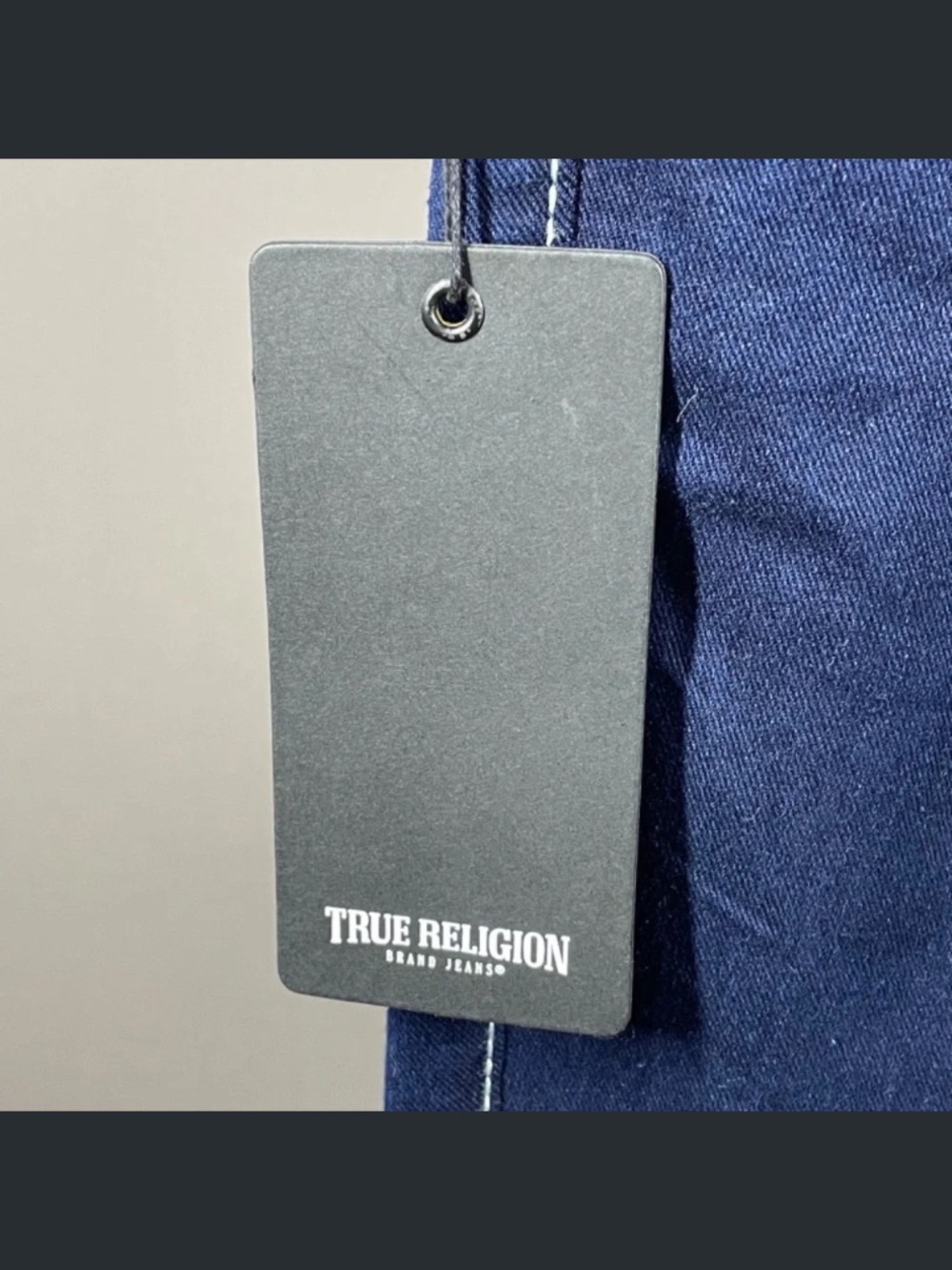 NEW True Religion Pants Womens 31 blue flare Joey designer boho indie - Picture 5 of 12